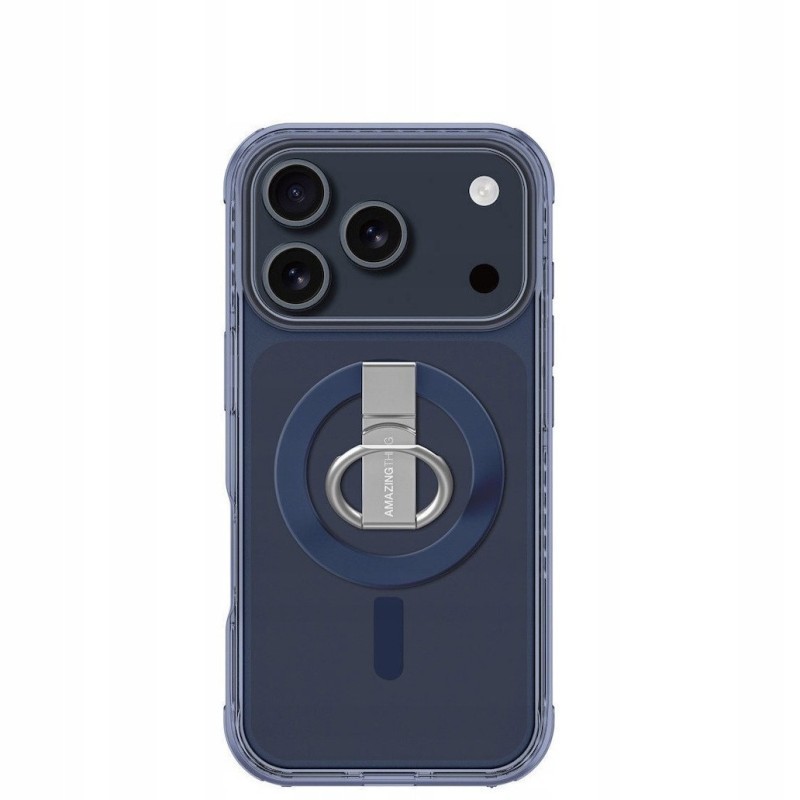 AmazingThing Titan Pro Holder Case for iPhone 17 Pro Max Compatible with MagSafe - Blue AmazingThing Titan Pro Holder Case for iPhone 17 Pro Max Compatible with MagSafe - Blue - AmazingThing