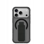 AmazingThing Titan Pro Holder Back Cover Δερμάτινο Μαύρο (iPhone 17 Pro Max) - AmazingThing