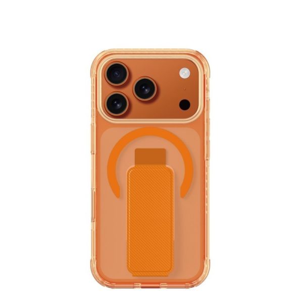 AmazingThing Titan Pro Holder Drop Proof Case 3 Lens iPhone 17 Pro Max Titan Orange - AmazingThing