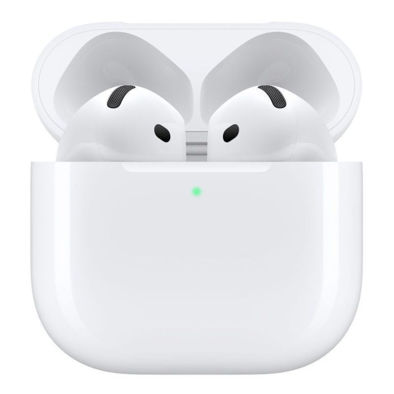 Apple AirPods 4 Earbud Bluetooth Handsfree Ακουστικά με Αντοχή στον Ιδρώτα και Θήκη Φόρτισης Λευκά - Apple