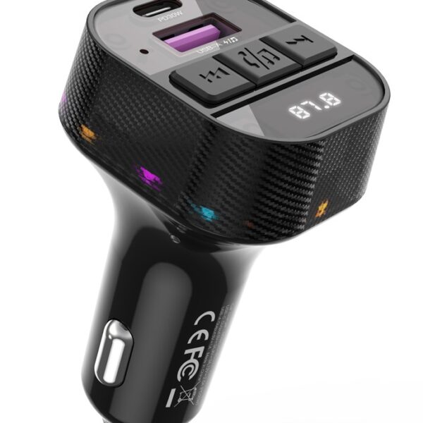 XO BCC17 Smart Bluetooth MP3 A+C Dual Port PD30W Φορτιστής Αυτοκινήτου XO