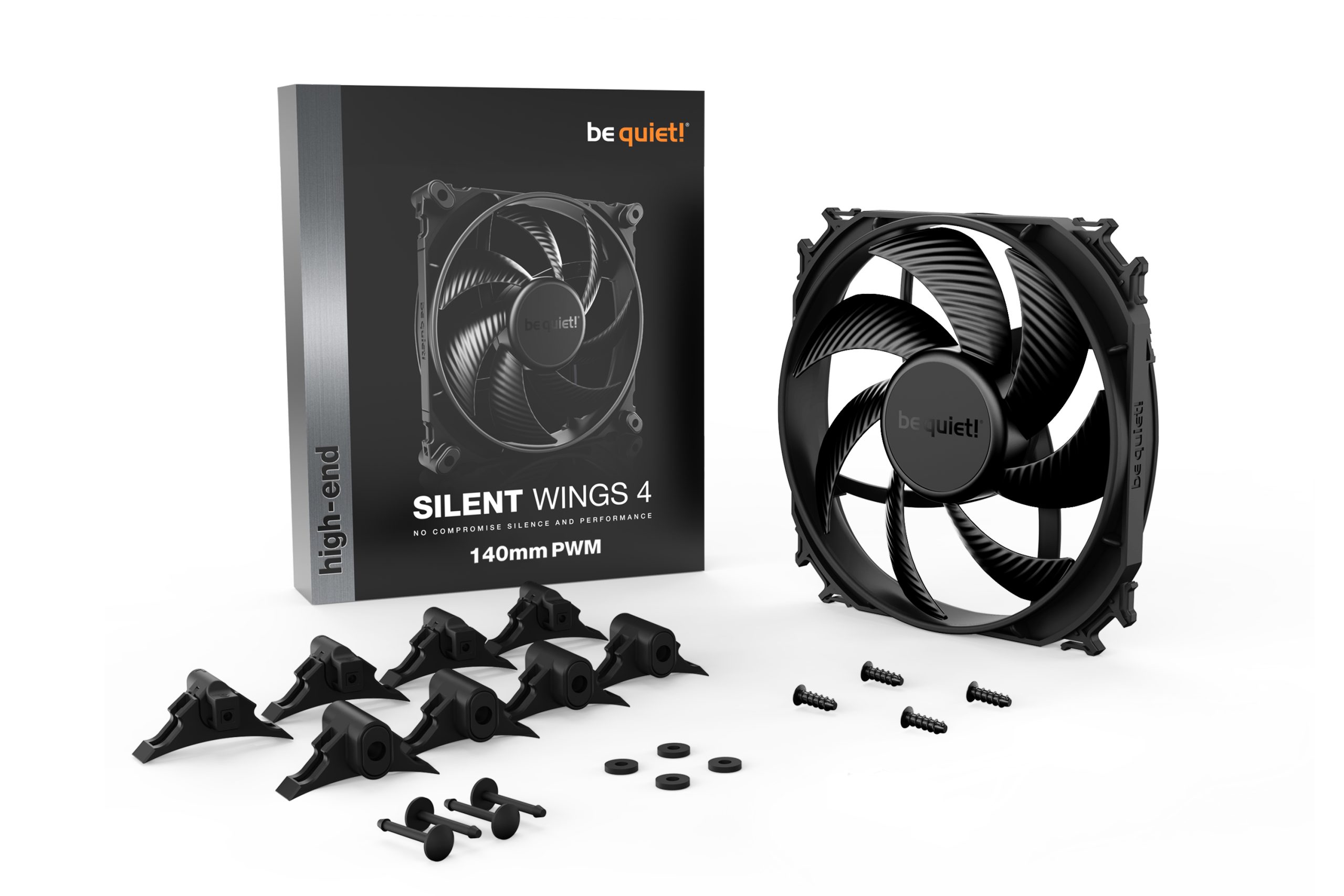 BEQUIET FAN SILENT WINGS 4 140MM PWM BL096 BEQUIET