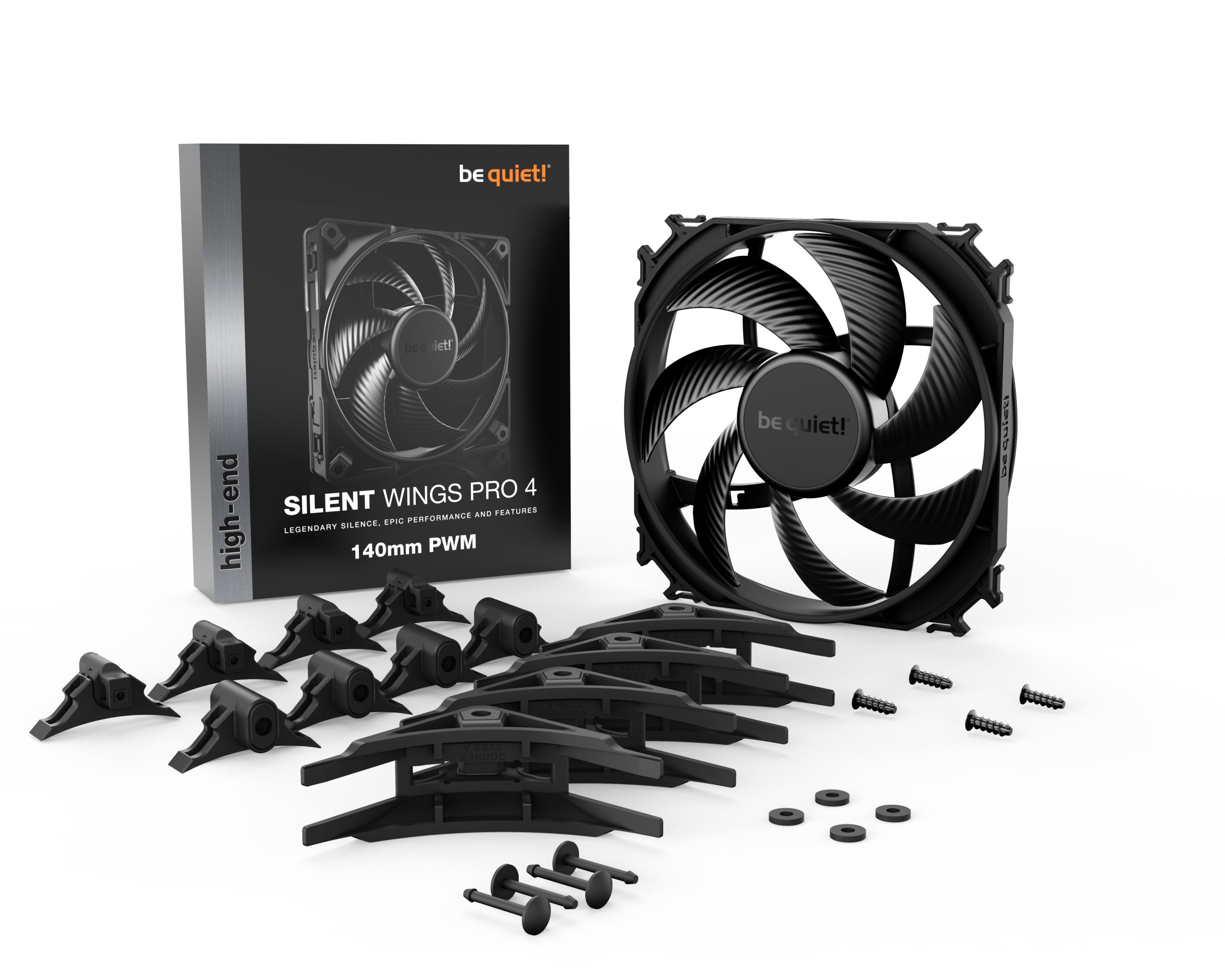 BEQUIET FAN SILENT WINGS PRO 4 140MM PWM BL099 BEQUIET