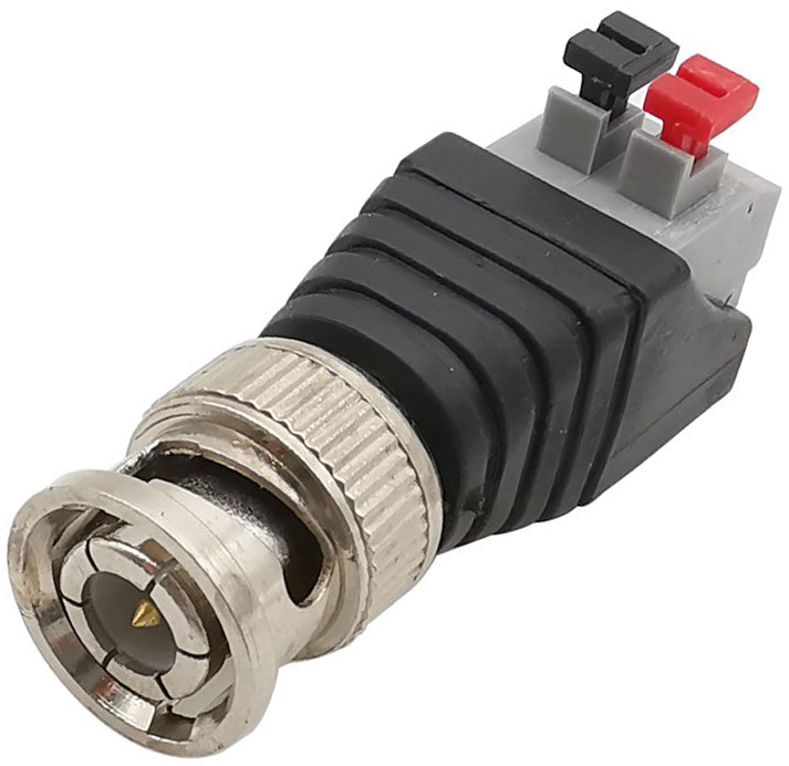 Φίς BNC Αρσ. με Κλέμα Κλιψάκι Oem