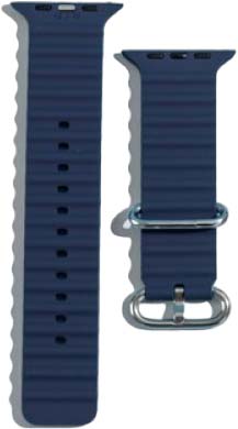 XO BT02A Marine Λουράκι Ρολογιού Σιλικόνης Universal Μπλε 38/40/41mm XO