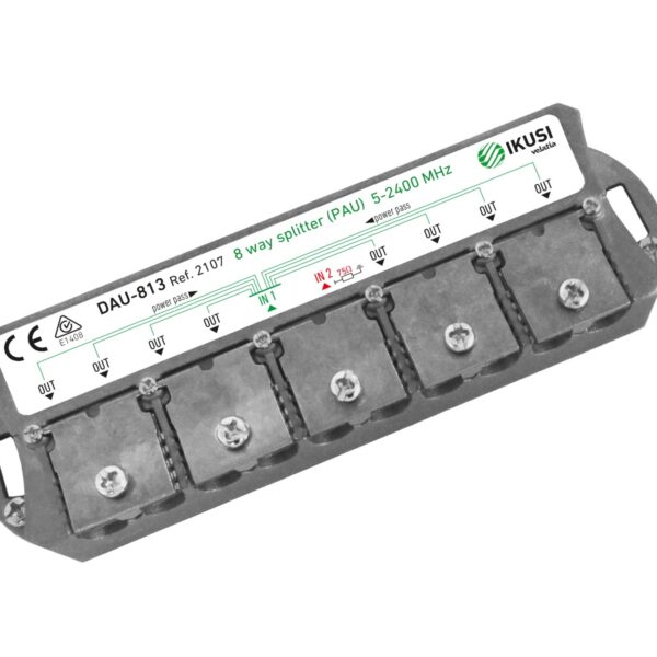 Ikusi Διακλαδωτής DAU-813+PUA 8 Εξόδων Ikusi
