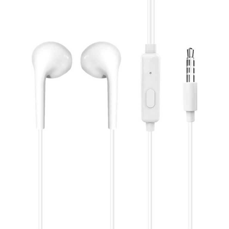 Dudao X10S Earbuds Handsfree Ακουστικά με Βύσμα 3.5mm Λευκό - Dudao
