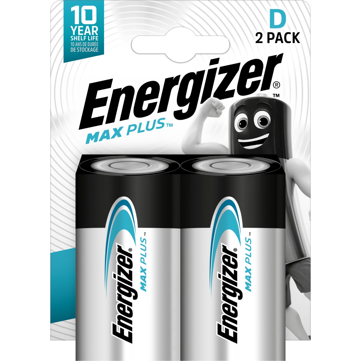 Energizer Max Plus D Μπαταρία (2τμχ) Energizer