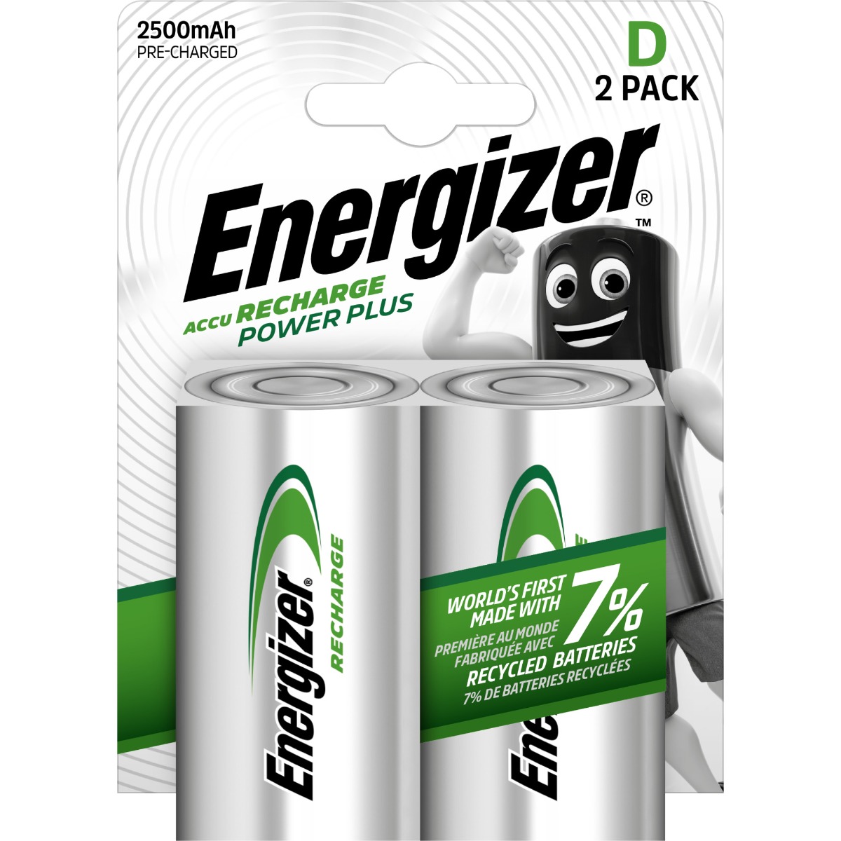 ENERGIZER Power Plus D R20 (2τμχ) Energizer