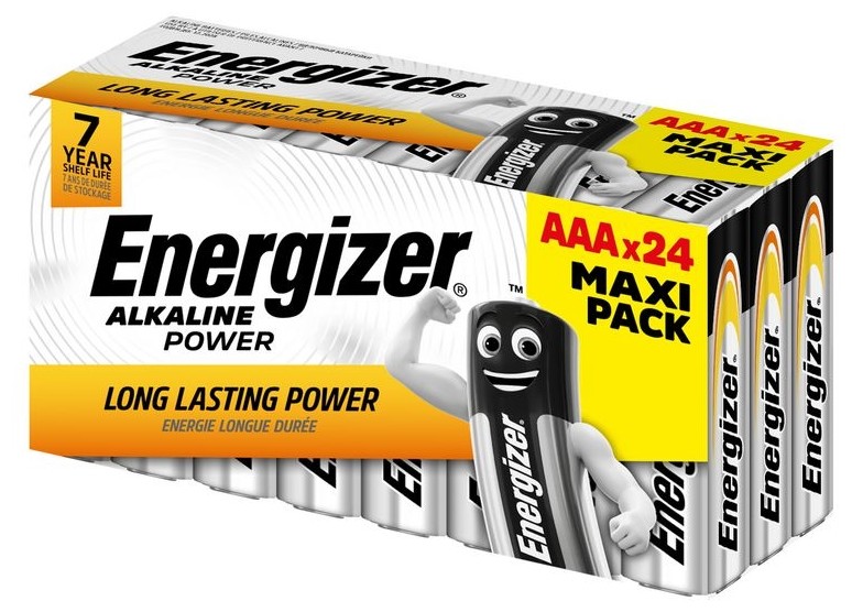 Energizer Power Αλκαλική AAA (24τμχ) Energizer