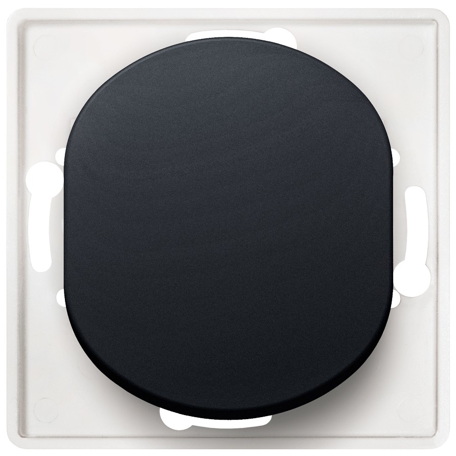 EON E605.E1 Single-pole switch without cover frame soft-touch black Eon