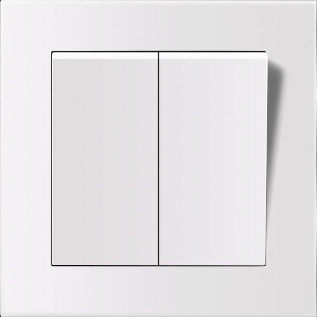 Entac 105 Arnold Recessed wall switch serial switch White Entac