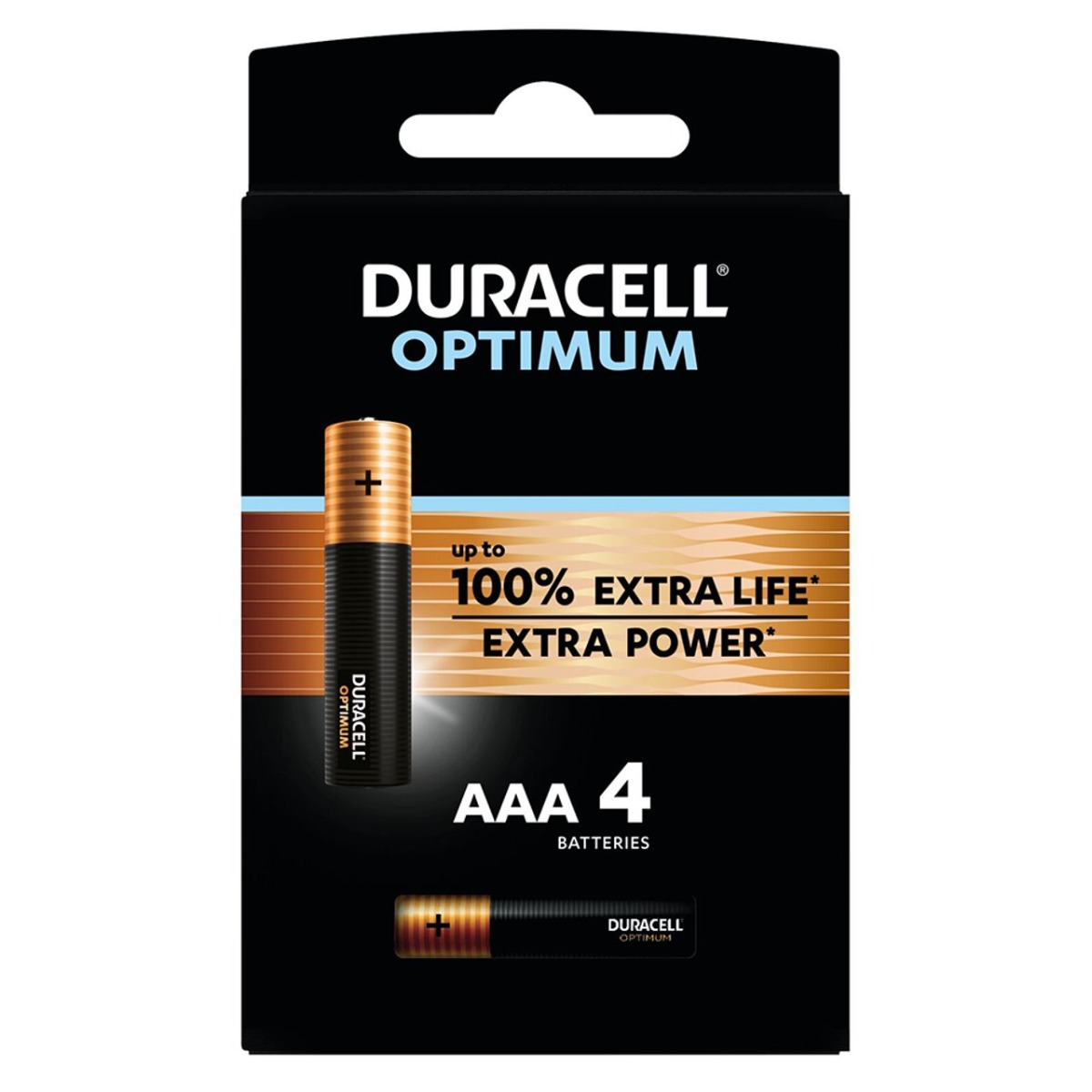 Duracell Optimum Μπαταρία MN2400 LR03 AAA (4τμχ) Duracel