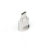 Goobay USB type-C mini card reader OTG Type-C για microSD Ασημί - Goobay