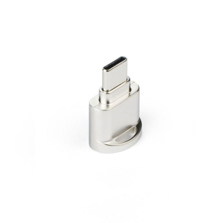 Goobay USB type-C mini card reader OTG Type-C για microSD Ασημί - Goobay