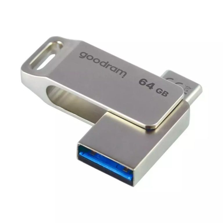 GoodRAM 64GB USB 3.2 Stick με σύνδεση USB-C Γκρι