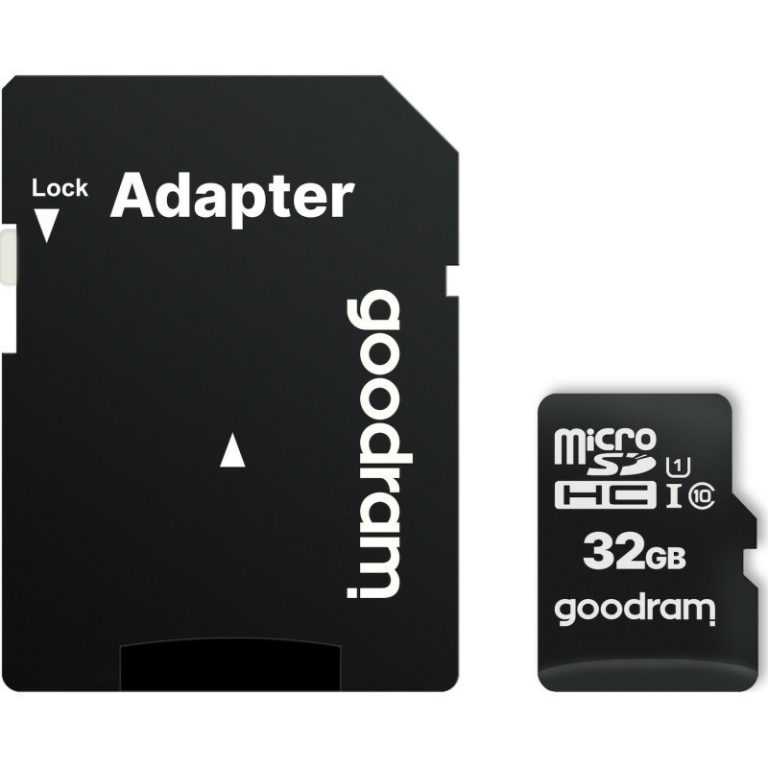 GoodRAM M1AA microSDHC 32GB Class 10 U1 UHS-I με αντάπτορα - Goodram