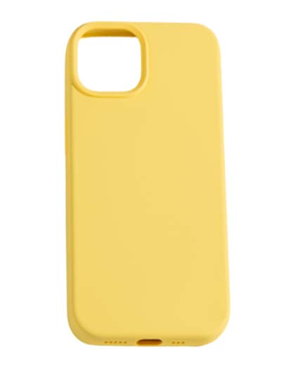 XO K10B iPhone15 Plus 6.7" Θήκη Κινητού Σιλικόνης Κίτρινο XO