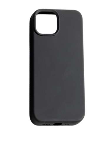 XO K10B iPhone15 Plus 6.7" Θήκη Κινητού Σιλικόνης Μαύρο XO