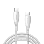 Joyroom S-A59 Vibrant Series USB 2.0 Cable USB-C male - USB-C 60W Λευκό 1.2m S-A59 - Joyroom