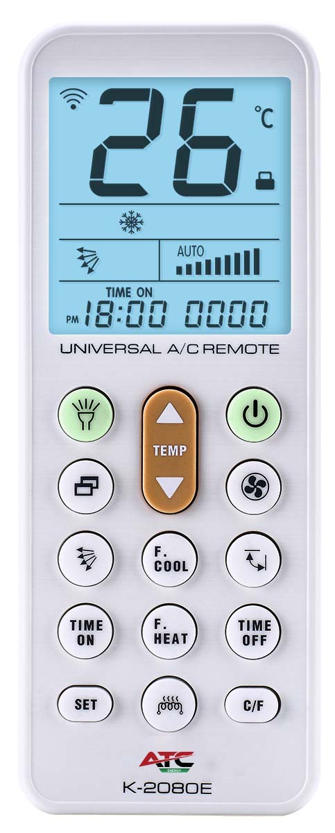 ATC K-2080E AC Universal Τηλεχειριστήριο Atc