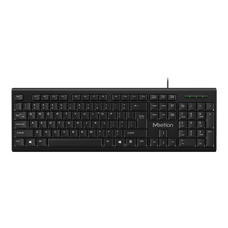 Meetion MT-K100 Ενσύρματο Πληκτρολόγιο / US Meetion