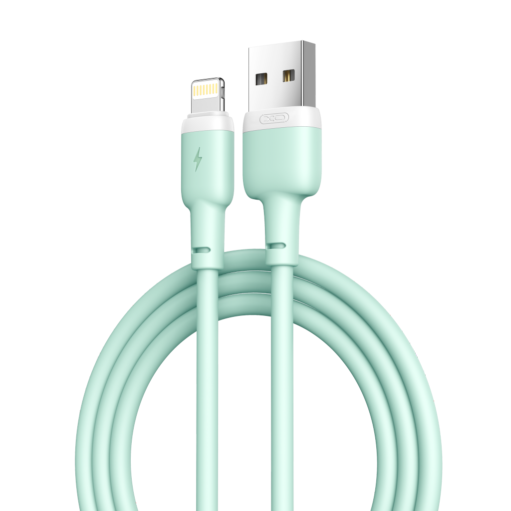 XO NB208 Καλώδιο Φόρτισης + Data Lightning 1m Πράσινο XO
