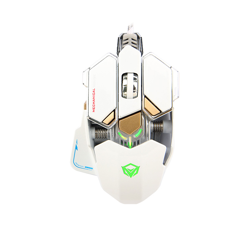 Meetion MT-M990 Μηχανικό Gaming Ποντίκι / Άσπρο Meetion