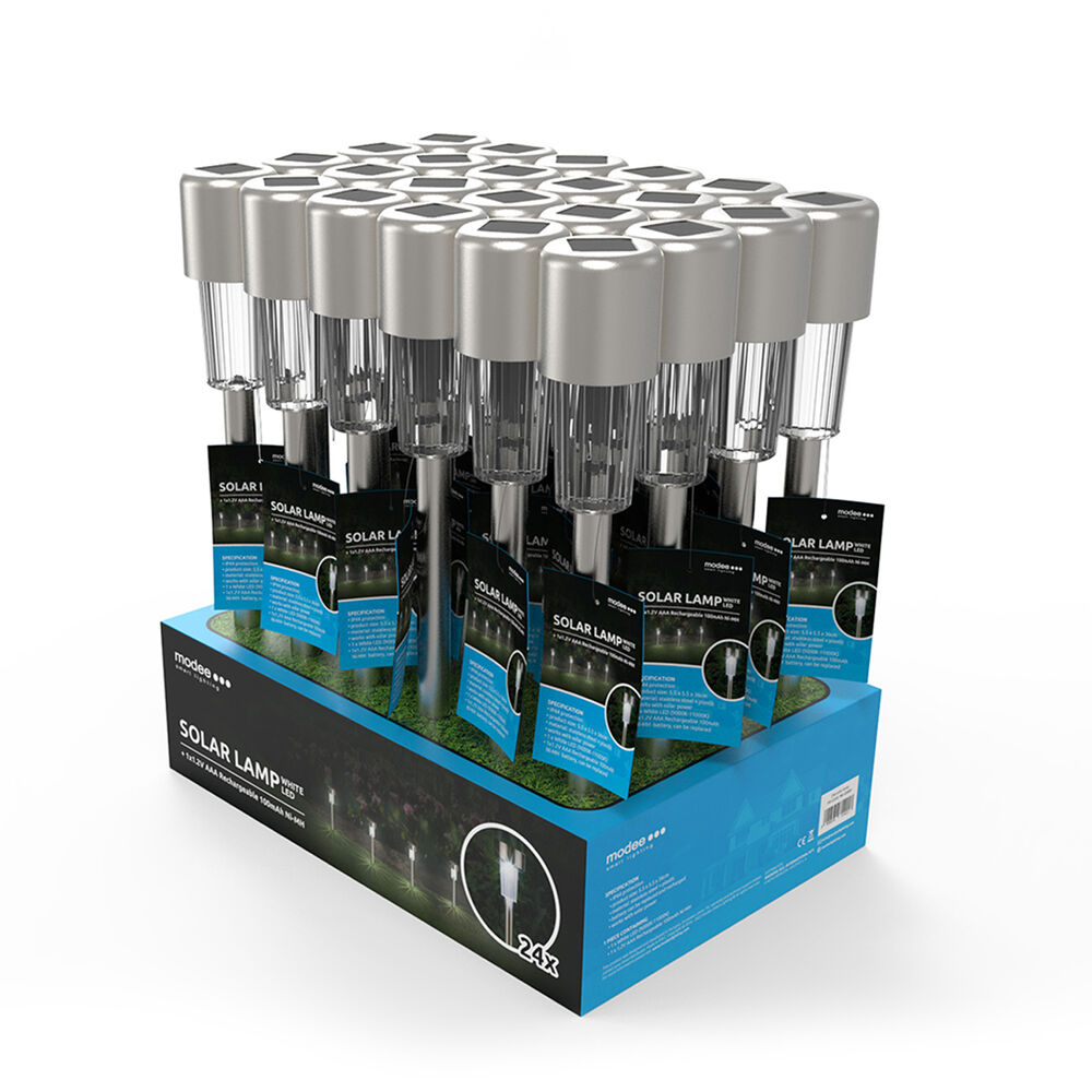 Modee Lighting LED Ηλιακό Φωτιστικό Κήπου GS001 36cm Modee Lighting