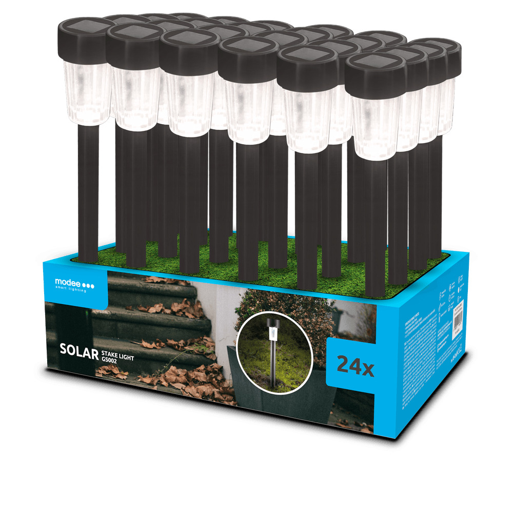 Modee Lighting LED Ηλιακό Φωτιστικό Κήπου GS002 31cm Modee Lighting