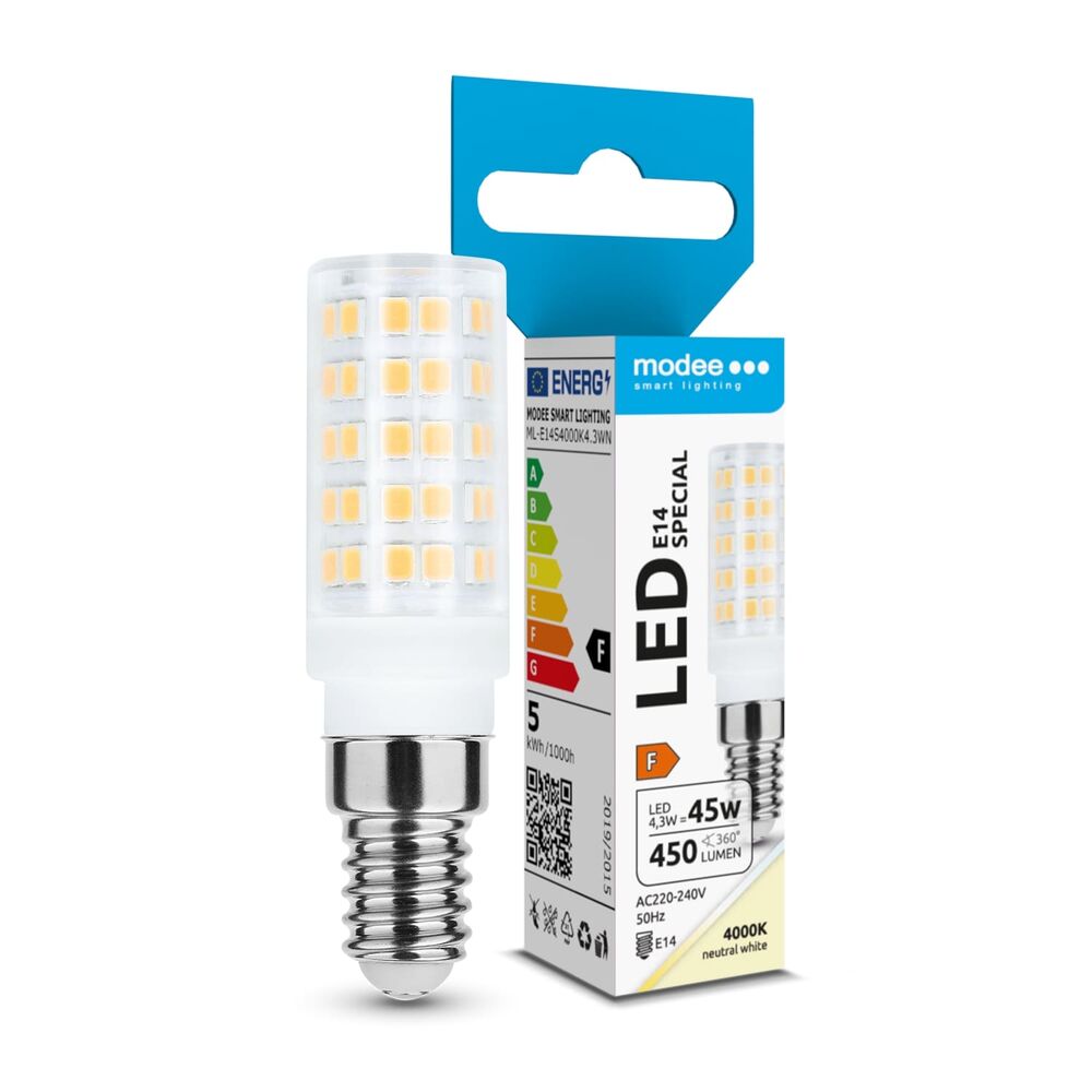 Modee Lighting Λάμπα LED Izzo Special Κεραμιική 4.3W E14 360° 4000K 450lm ERP Modee Lighting