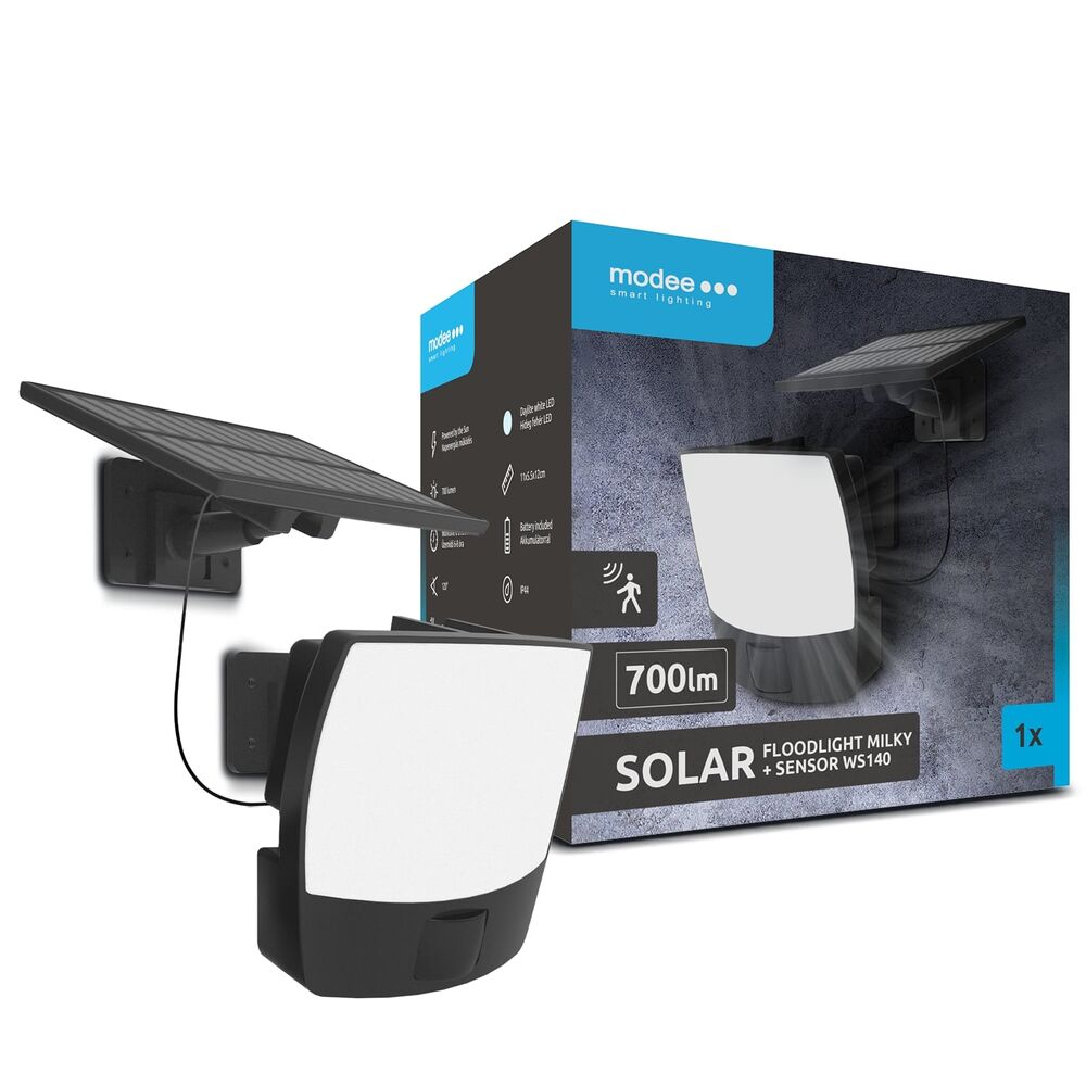 Modee Lighting Ηλιακός Προβολέας LED WS140 με Αισθητήρα 700lm Modee Lighting