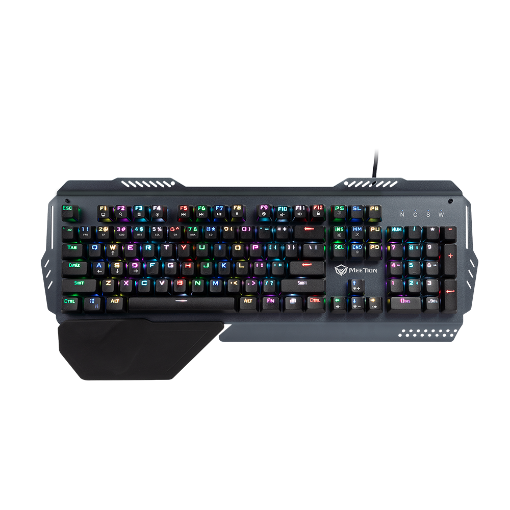 Meetion MT-MK20 Μηχανικό Gaming Πληκτρολόγιο / US / Γκρί Διακόπτες Meetion