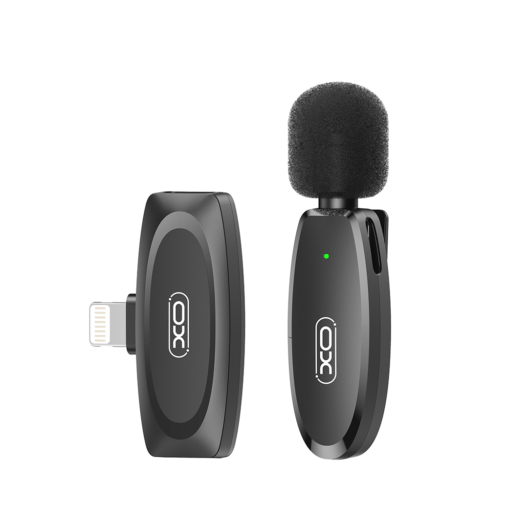 XO MKF08B Ασύρματο μικρόφωνο Collarclip Lightning XO