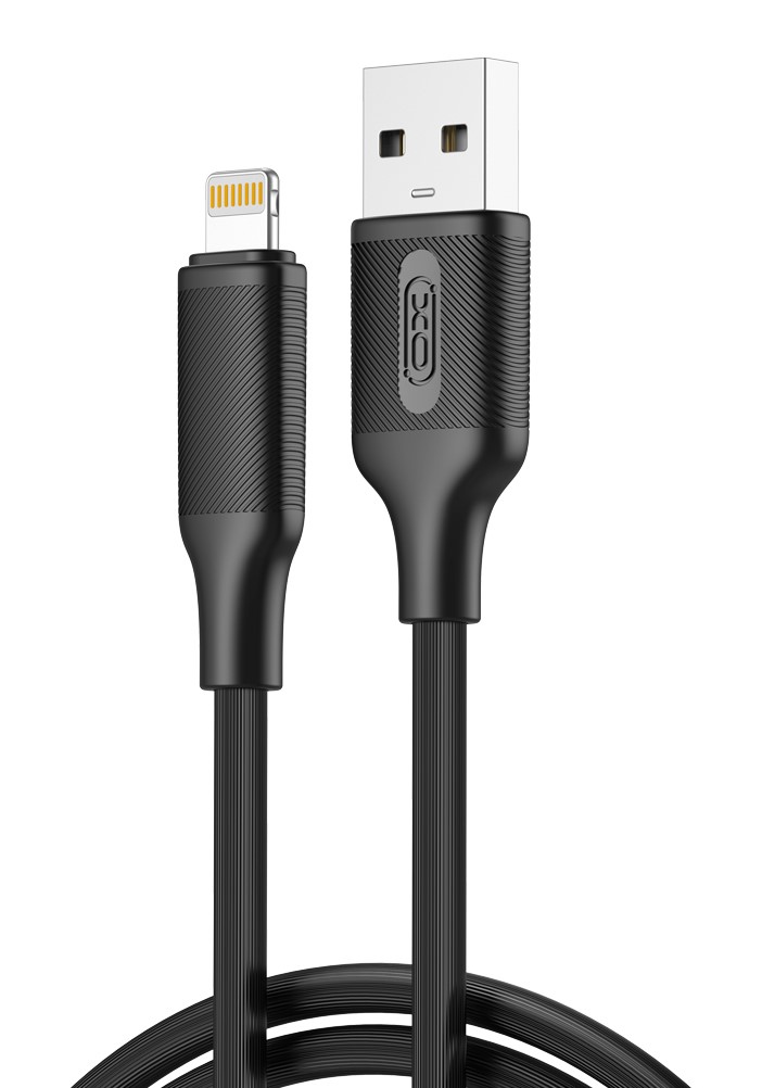 XO NB265 Μινιμαλιστικό Καλώδιο Lightning Μαύρο XO