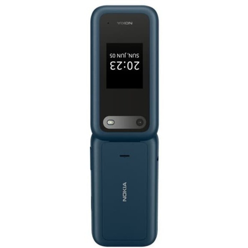 Nokia 2660 Flip Dual SIM Κινητό με Κουμπιά (Ελληνικό Menu) Μπλέ - Nokia