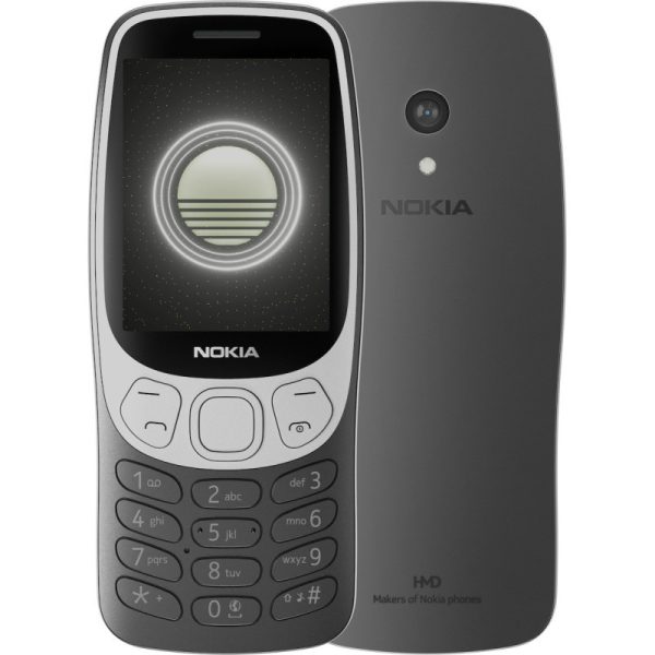 Nokia 3210 Dual SIM Κινητό με Κουμπιά Black - Nokia