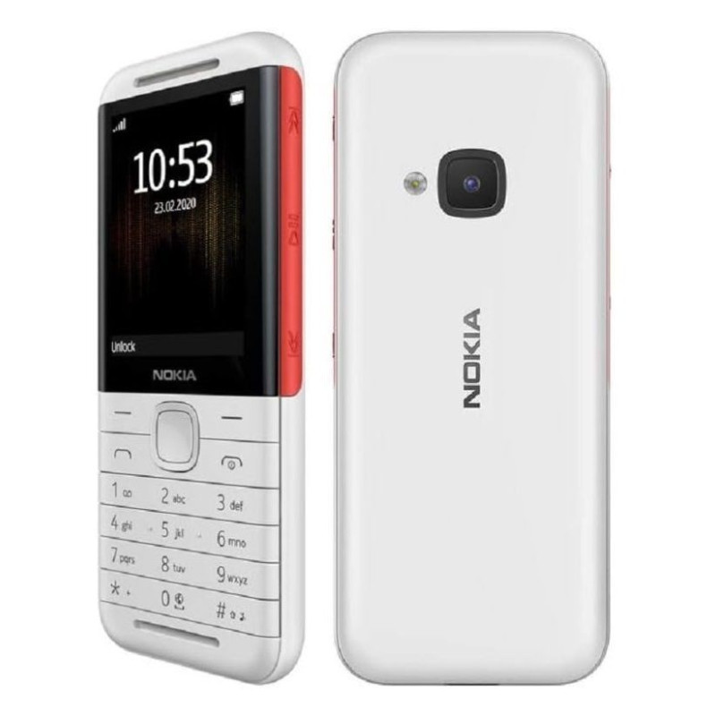 Nokia 5310 Dual SIM Κινητό με Κουμπιά (Ελληνικό Μενού) White/Red - Nokia