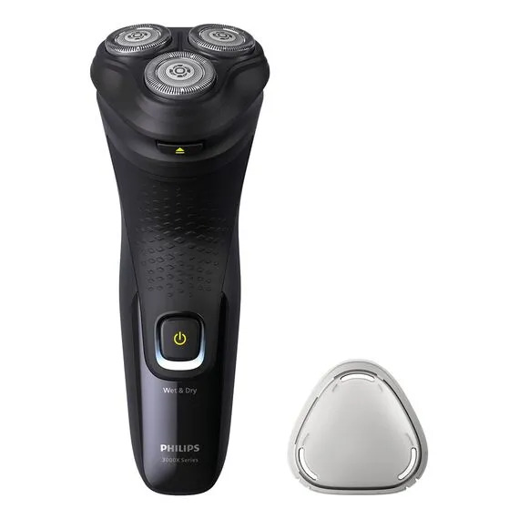 Philips Series X3021/00 Επαναφορτιζόμενη Ξυριστική Μηχανή με Τρίμερ Μαύρη Philips