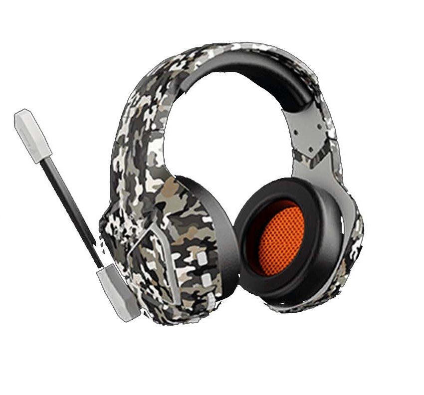 Meetion BTH014 2.4G Bluetooth Gaming Ακουστικά Γκρι Meetion
