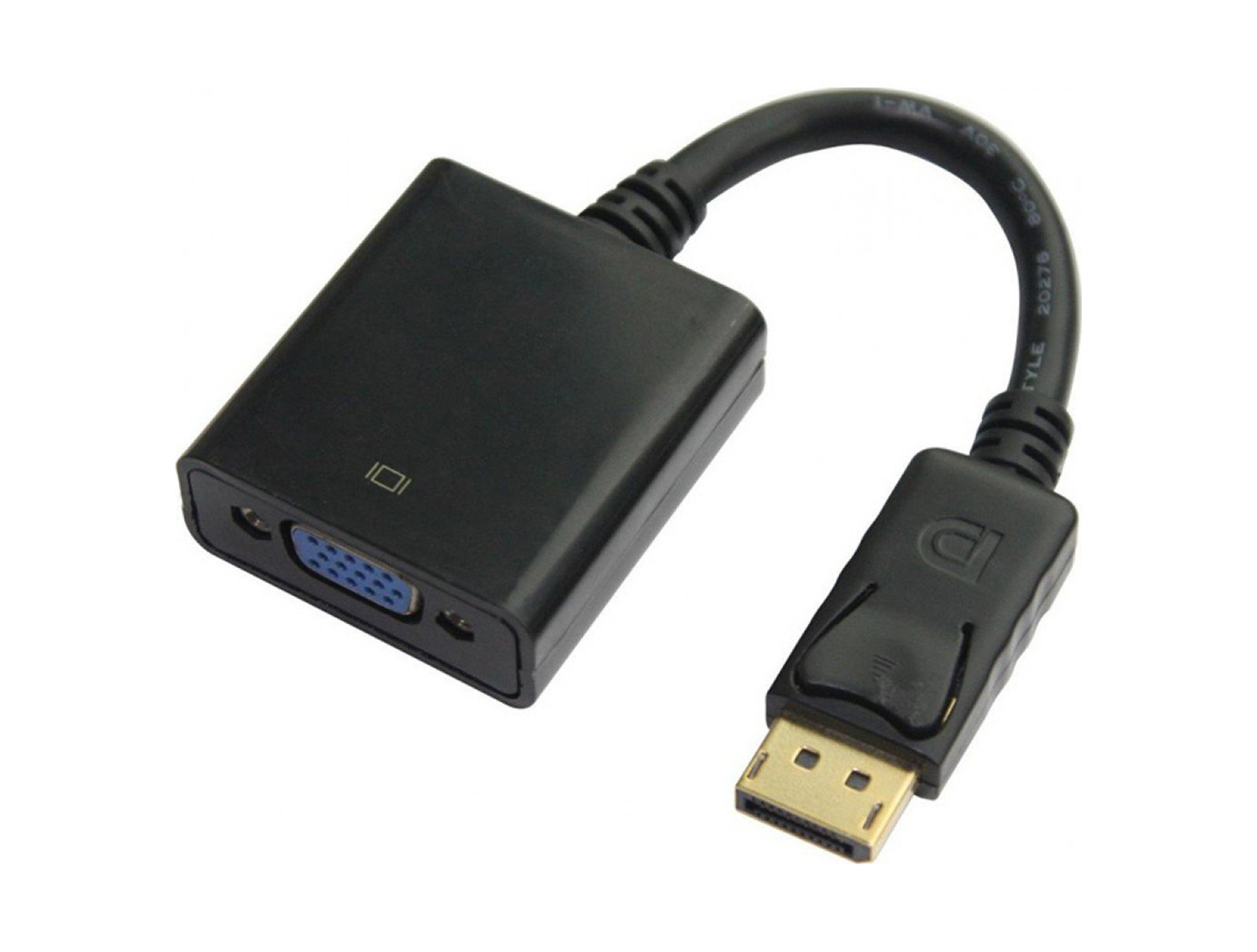 ADAPTER DISPLAYPORT (M) TO VGA (F) NEW - Repairland
