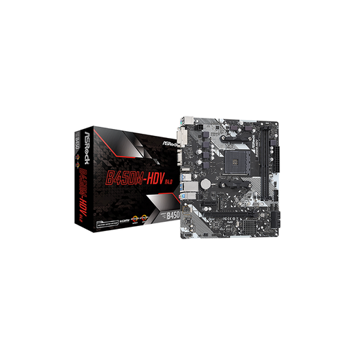 ASRock B450M HDV R4.0 Motherboard Micro ATX με AMD AM4 Socket Asrock