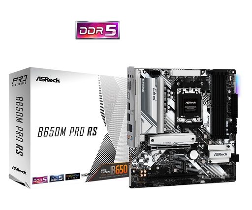 ASRock B650M Pro RS Motherboard Micro ATX με AMD AM5 Socket Asrock
