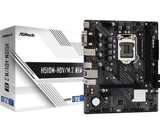 ASRock H510M-HDV/M.2 SE Motherboard Micro ATX με Intel 1200 Socket Asrock
