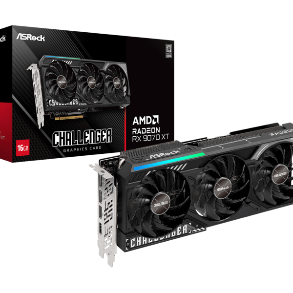 ASRock Radeon RX 9070 XT 16GB GDDR6 Challenger Asrock