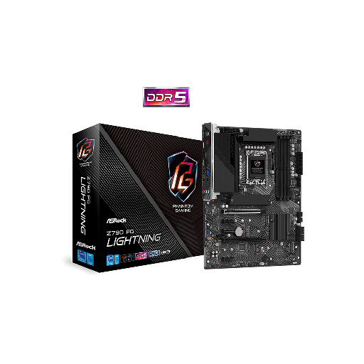 ASRock Z790 PG Lightning Motherboard ATX με Intel 1700 Socket DDR5 Asrock
