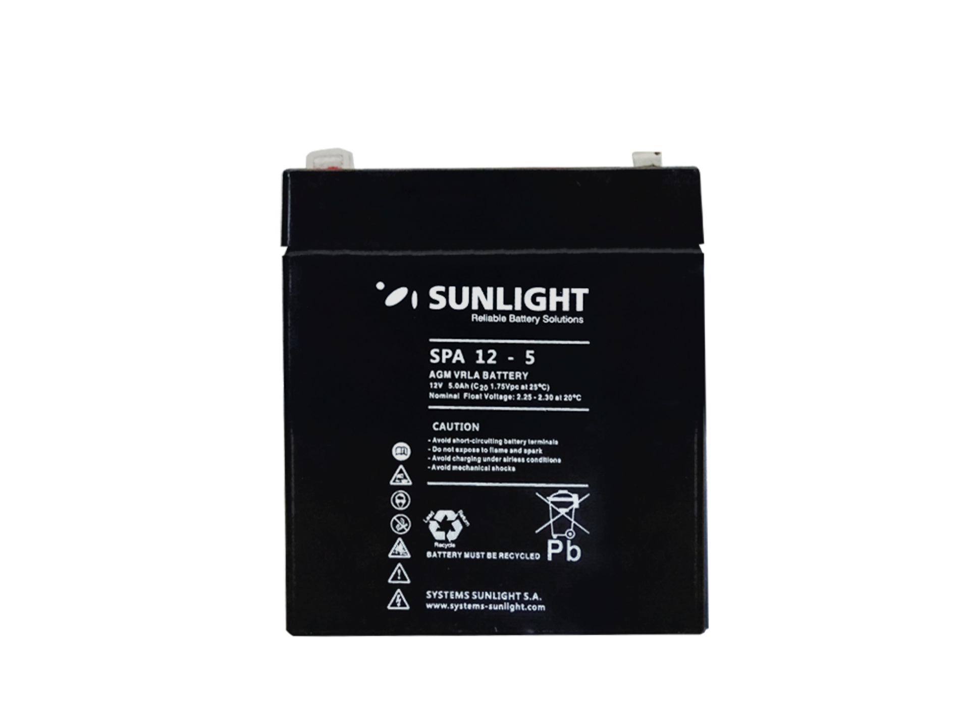 BATTERY VRLA RECHARGABLE 12V-5AH FOR UPS NEW - Repairland