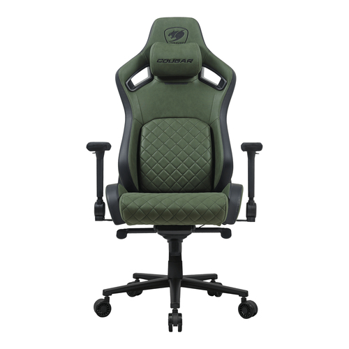 COUGAR DEFENSOR S ARMY GREEN F Universal gaming chair Upholstered seat Cougar