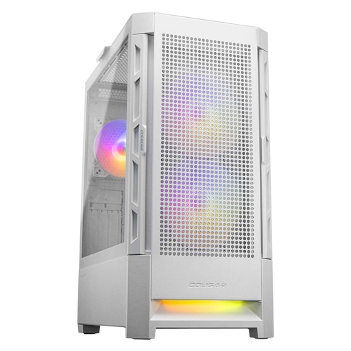 COUGAR Duoface RGB Tempered Glass E-ATX Mid Tower Case White Cougar
