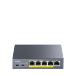 Cudy GS105P – Unmanaged PoE+ Gigabit Switch με 4 PoE θύρες και 1 uplink Cudy